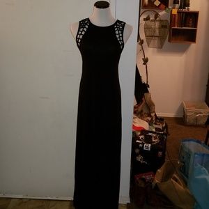 Black Ankle length dress